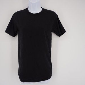 Hanes NOWT Men's Black Most Comfortable Crew Neck Short Sleeve T-Shirt Sz S